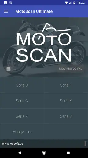 MotoScan dla motocykli BMW screenshot 1
