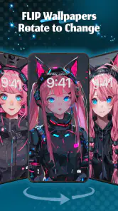 Motywy Neon Love screenshot