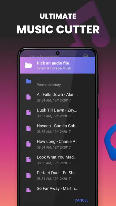 Music Cutter - Ringtone maker screenshot 1
