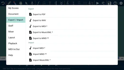 Music Writer - Music Composer screenshot