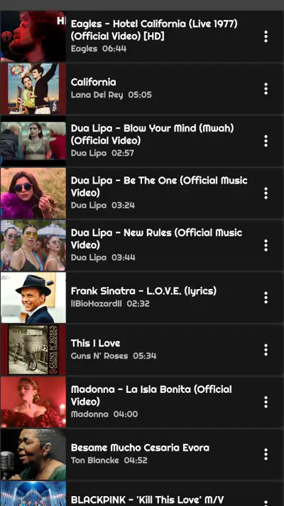 MusicaMila Odtwarzacz Muzyki screenshot 1