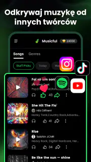 Musicful Generator piosenek AI screenshot 2