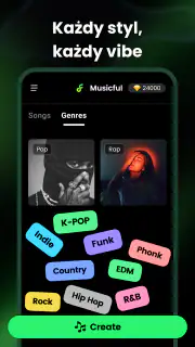 Musicful Generator piosenek AI screenshot 3