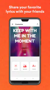 Musixmatch: lyrics finder screenshot