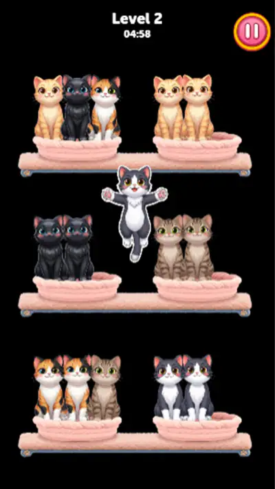 My Cat Sort：Pet Puzzle screenshot 1