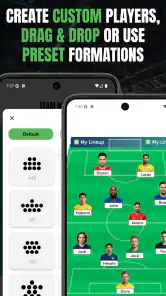My Lineup: Konstruktor składu screenshot