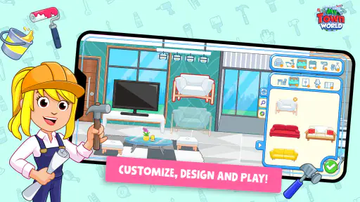 My Town World - Mega Doll City screenshot
