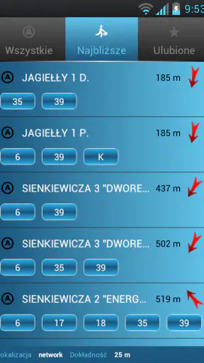 myBus online screenshot 1