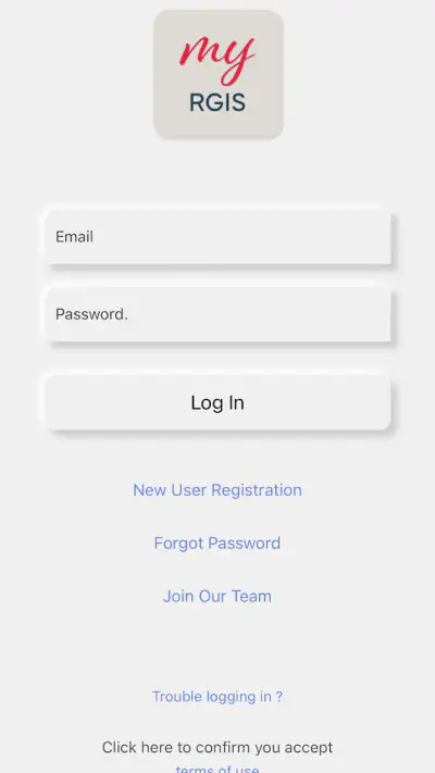 MyRGIS screenshot 1