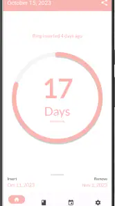 MyRing - contraceptive ring screenshot