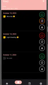 MyRing - contraceptive ring screenshot