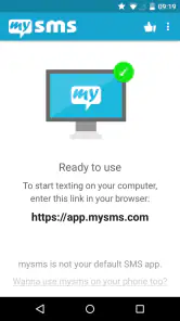 mysms - Remote Text Messages screenshot