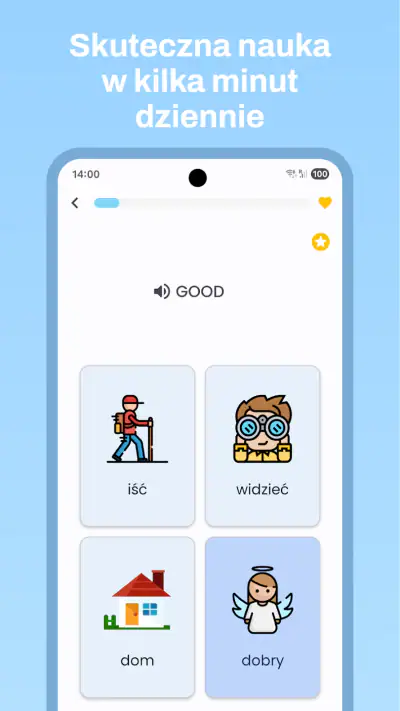 Nauka angielskiego z Livango screenshot 1