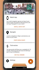 Navigation Watch screenshot