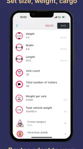 NaviTruck: GPS Navigation Maps screenshot