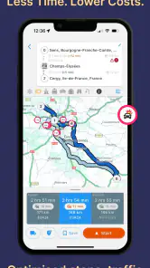 NaviTruck: GPS Navigation Maps screenshot