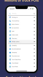 NaviTruck: GPS Navigation Maps screenshot