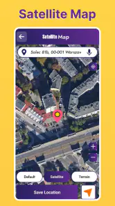 Nawigacja GPS po Polsku, Mapa screenshot