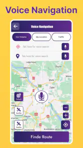 Nawigacja GPS po Polsku, Mapa screenshot
