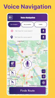 Nawigacja GPS po Polsku, Mapa screenshot 3