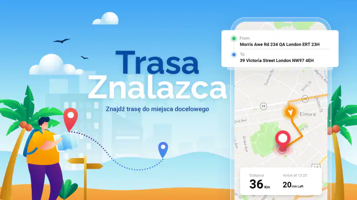 Nawigacja GPS,Planowanie trasy screenshot 1