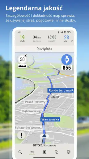 Nawigacja Planer tras AutoMapa screenshot 1