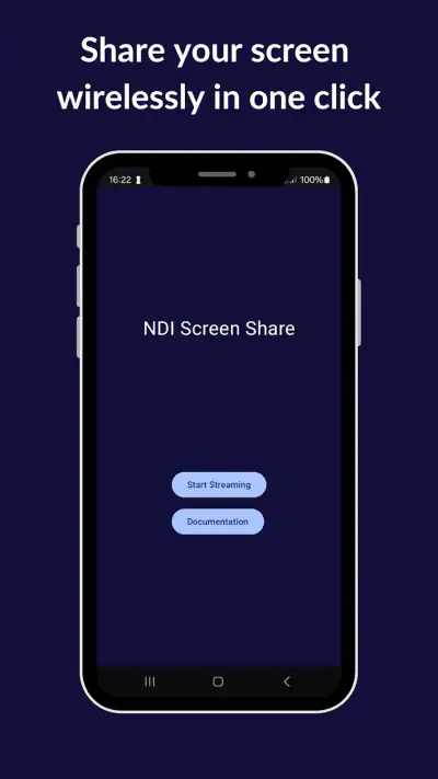 NDI & OBS ScreenShare screenshot 1