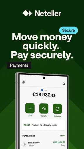 Neteller – Fast Payments screenshot 1
