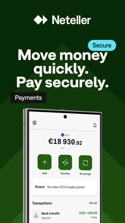 Neteller – Fast Payments screenshot 1