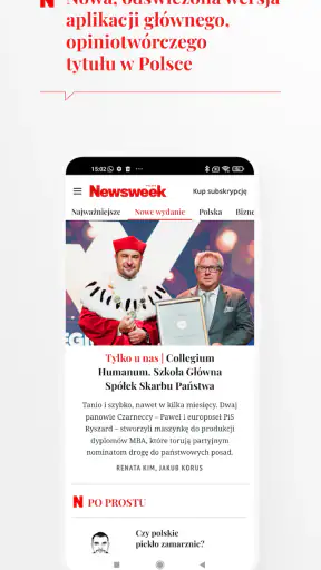 Newsweek Polska screenshot 1