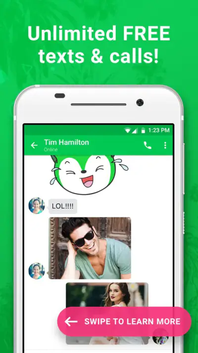 Nextplus: Phone # Text + Call screenshot 1