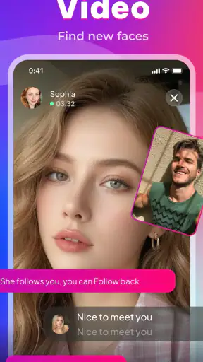 Niko - Video Chat, Share Fun screenshot 1