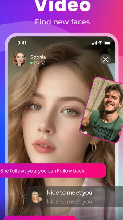 Niko - Video Chat, Share Fun screenshot 1