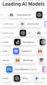 Ninja AI: Chat, Code & Create screenshot