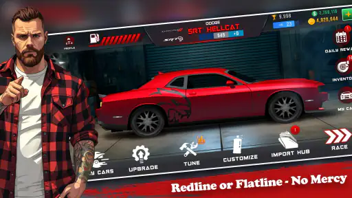 Nitro Speed: Drag Racing 2D screenshot