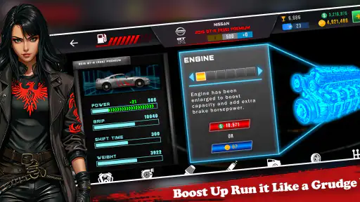 Nitro Speed: Drag Racing 2D screenshot