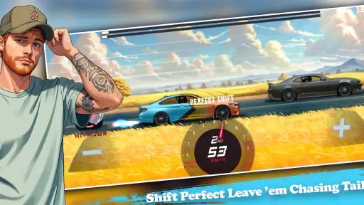 Nitro Speed: Drag Racing 2D screenshot
