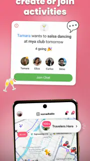 nomadtable: travel friends screenshot 2