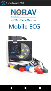 Norav Mobile ECG screenshot 1