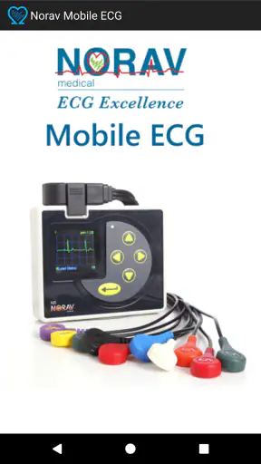 Norav Mobile ECG screenshot 1