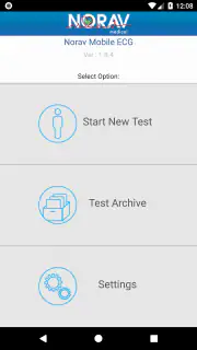 Norav Mobile ECG screenshot 2