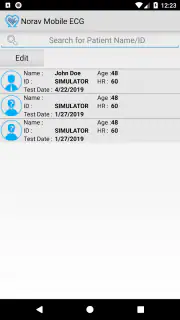 Norav Mobile ECG screenshot 7