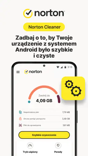 Norton Cleaner – Usuń śmieci screenshot 1