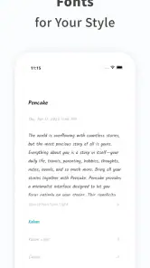 Notes, Journal, Diary: PenCake screenshot