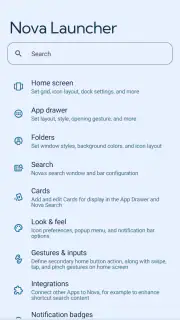 Nova Launcher: Home Screen screenshot 6