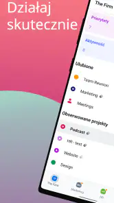 Nozbe: zadania i projekty screenshot