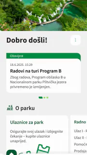 NP Plitvicka jezera screenshot 1