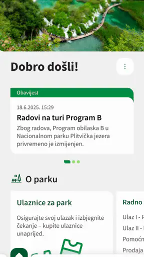 NP Plitvicka jezera screenshot 1
