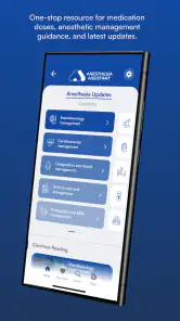 NYSORA Anesthesia Assistant screenshot