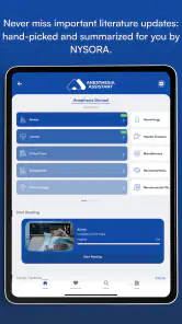 NYSORA Anesthesia Assistant screenshot